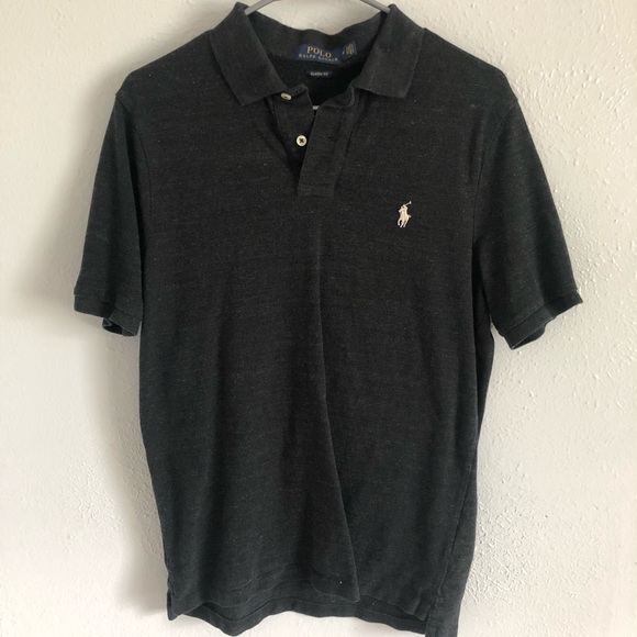 Polo By Ralph Lauren Dark Heather Gray Classic Fit - Picture 5 of 5